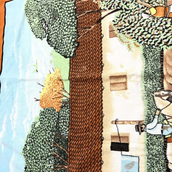 Hilasal Beach Towel by Edmundo Otoniel Native Art Scene El Salvador 31"× 65" - Picture 5 of 8